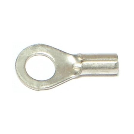 Midwest Fastener Ring Terminal, 18 AWG, Bare Insulated, 20 PK 70063